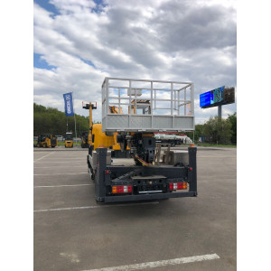 ISUZU ELF aerial platform, 4x2, 126 hp, 30.5 meters