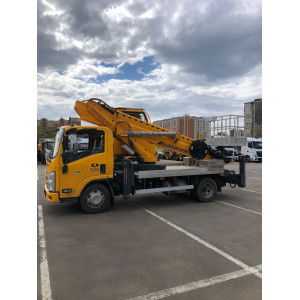 ISUZU ELF aerial platform, 4x2, 126 hp, 30.5 meters
