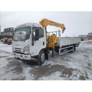 ISUZU ELF 4x2 Truck Loader, 205 HP, XCMG 5 Tons, 6 Tons