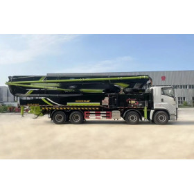 ISUZU GIGA concrete pump, 8x4, 518 hp, 58 m