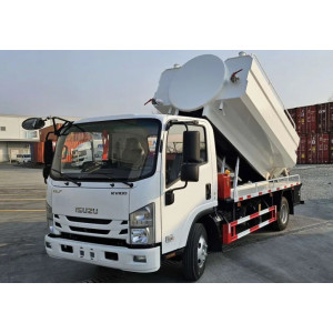 Vacuum truck + Sludge cleaner ISUZU ELF KV100, 4x2, 140 hp, 4 m3