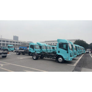 Chassis with electric engine ISUZU EVM100, 4x2, 122 hp, 2 tons