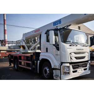 ISUZU GIGA truck crane, 4x2, 204 hp, VIGRUS 16 tons, 36.6 meters