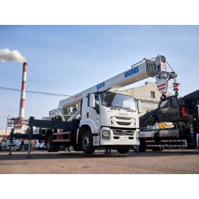 ISUZU GIGA truck crane, 4x2, 204 hp, VIGRUS 16 tons, 36.6 meters