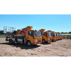 ISUZU ELF aerial platform - 30 m, 120 hp