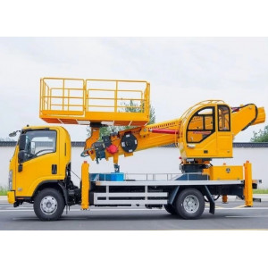ISUZU ELF aerial platform, 4x2, 151 hp, 16 m (500 kg)