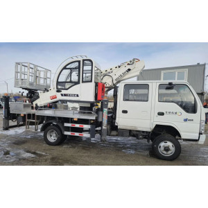ISUZU ELF 4x4 aerial platform, 130 hp, 18.5 meters