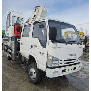 ISUZU ELF 4x4 aerial platform, 130 hp, 18.5 meters