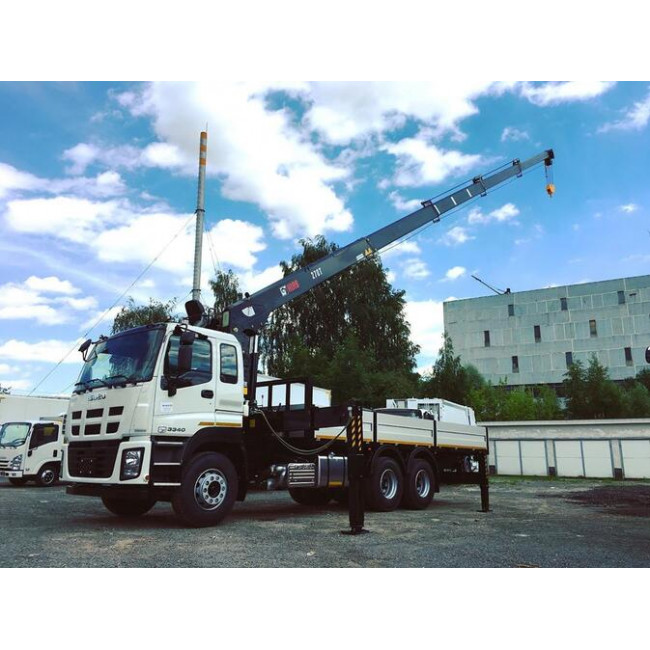 GIGA CYZ52Q HIAB 270 T Flatbed Truck