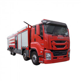 ISUZU GIGA heavy 15-ton dry powder fire truck