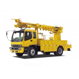 ISUZU ELF 4x2 Insulated Aerial Work Platform with Drill, 270 HP, 21 Meters