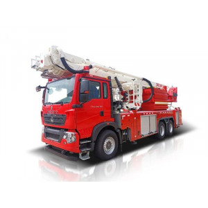 Fire ladder ISUZU GIGA, 6x4, 444 hp, 34 meters