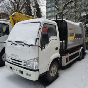 Garbage truck ISUZU ELF, 4x2, 7 m3, 120 hp