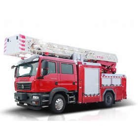 Fire ladder ISUZU GIGA, 4x2, 17 hp, 25 meters