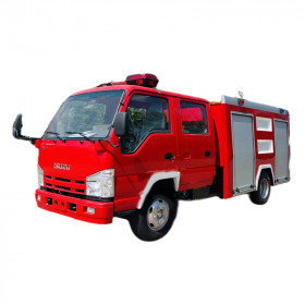 ISUZU ELF NKR mini foam fire truck, 2 tons