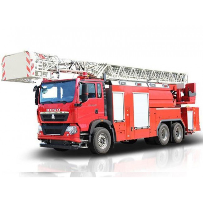 Fire ladder ISUZU GIGA, 6x4, 455 hp, 32 meters