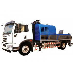 ISUZU ELF Inline Concrete Pump, 4x2, 220 hp, 0.6 m²