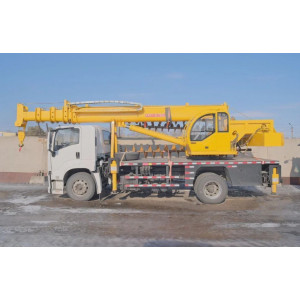 ISUZU GIGA Truck Crane with Drill, 4x2, 205 hp, 12 tons, 29 meters