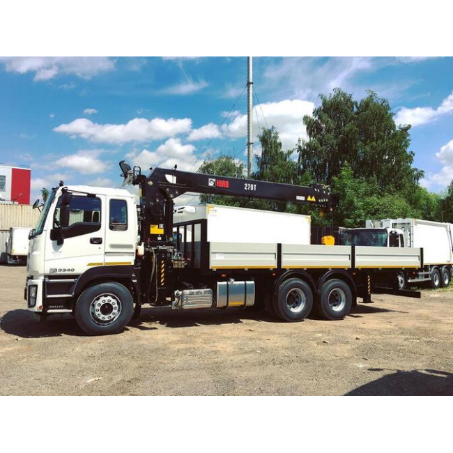 GIGA CYZ52Q HIAB 270 T Flatbed Truck