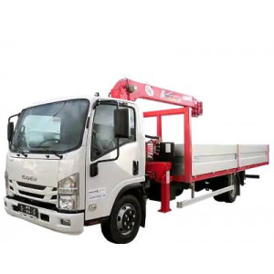 ISUZU ELF 3-tonne on-board crane